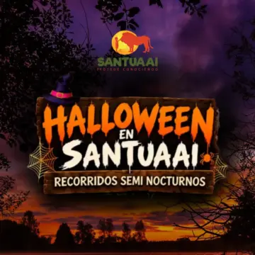 🎃🎃 Halloween en Santuaai - Experiencia Seminocturna 🎃 🎃